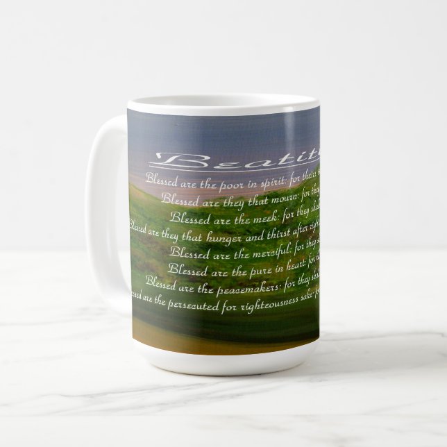 Beatitudes Kaffemugg (Framsida vänster)