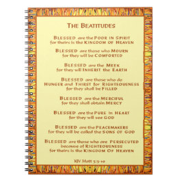 Beatitudes Notebook Anteckningsbok