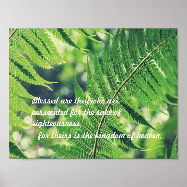 Beatitudes Poster (Framsidan)