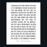 Beatitudes Poster<br><div class="desc">Beatitudes</div>