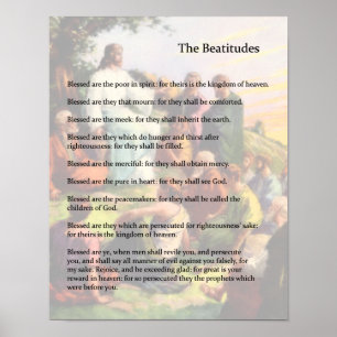 Beatitudes Poster