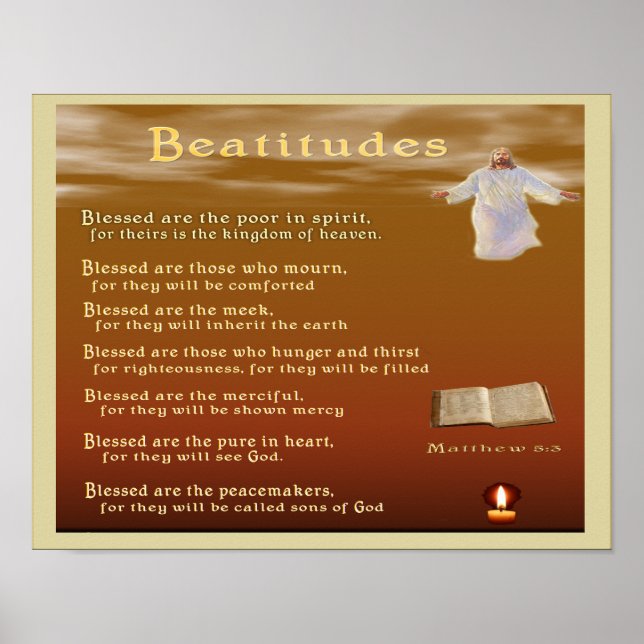 Beatitudesaffisch Poster (Framsidan)