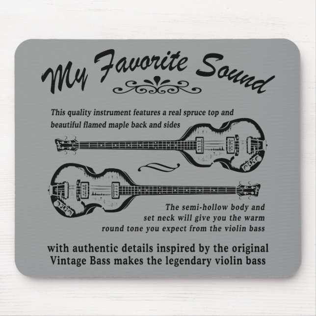 BEATLEBASS Mousepad Musmatta (Framsidan)