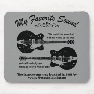 BEATLEGUITAR3 Mousepad Musmatta