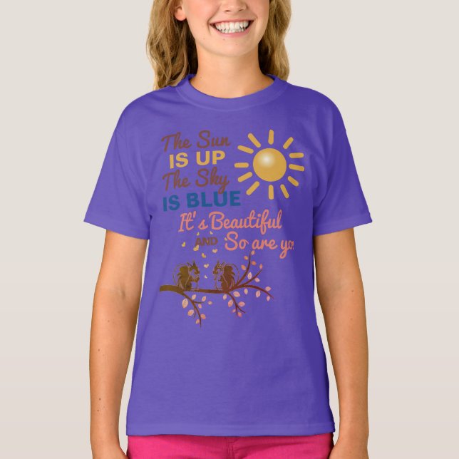 Beatles Bästa Prudence Shirt - Sol är uppe Tee (Framsida)