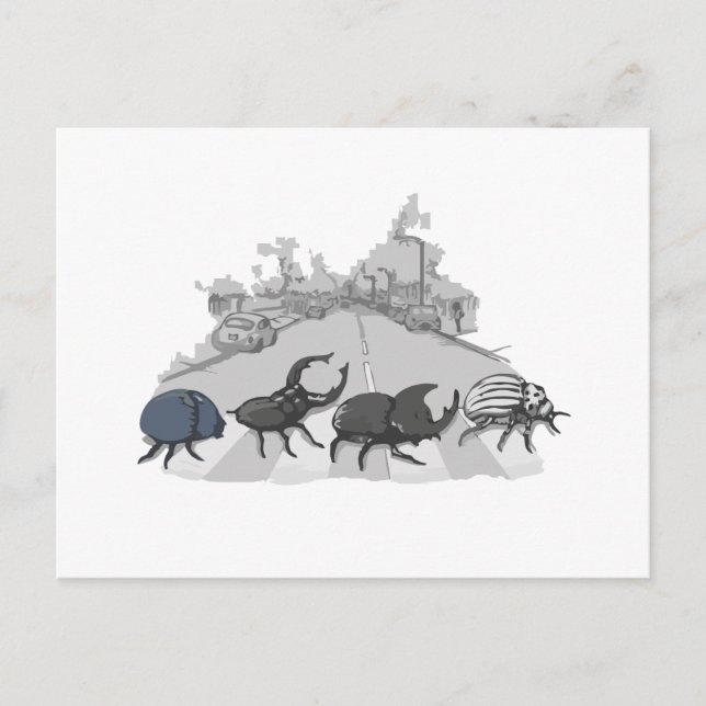 Beatles Vykort (Framsida)