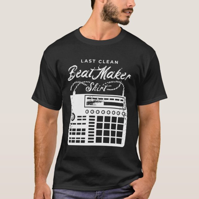Beatmakarkostym för en musikproducent t shirt (Framsida)