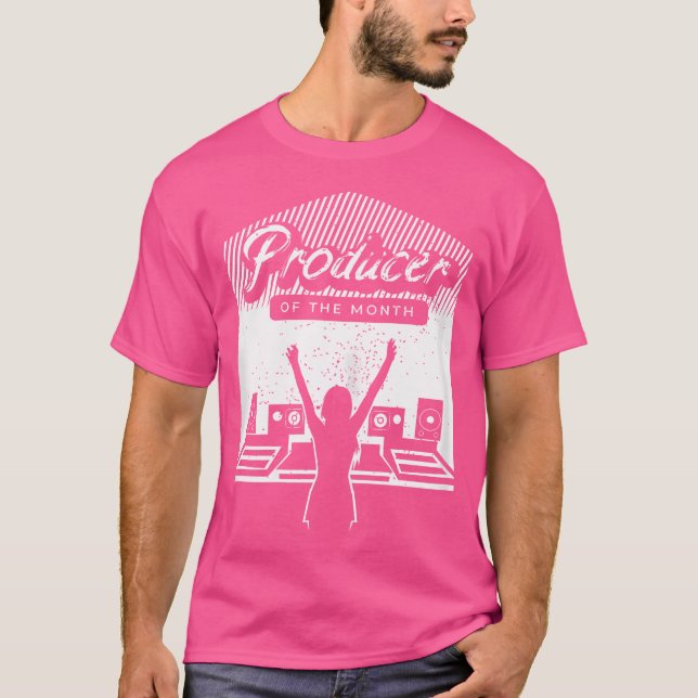 Beatmaker Costume for a Drum Maskin Älskare T Shirt (Framsida)