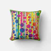 [Beatnik Bubbles] Retro Polka Prickiga Randiga Grö