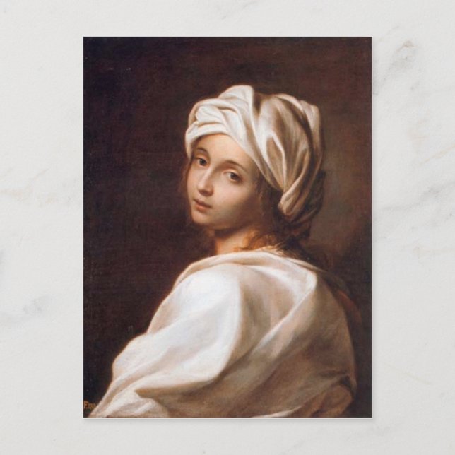 Beatrice Cenci - Guido Reni Vykort (Framsida)