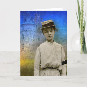 Beatrice, Frankrike 1916-Notecard Kort