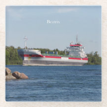 Beatrix glass underlägg