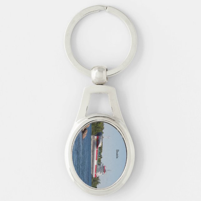 Beatrix metall nyckelring (Framsidan)