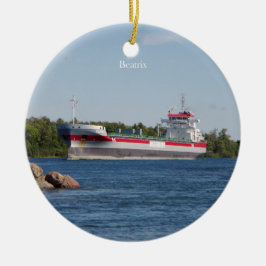 Beatrix-ornament Julgransprydnad Keramik