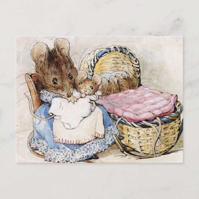 Beatrix Potter, Barnens storiska Bokar, Anpassning Vykort (Framsida)