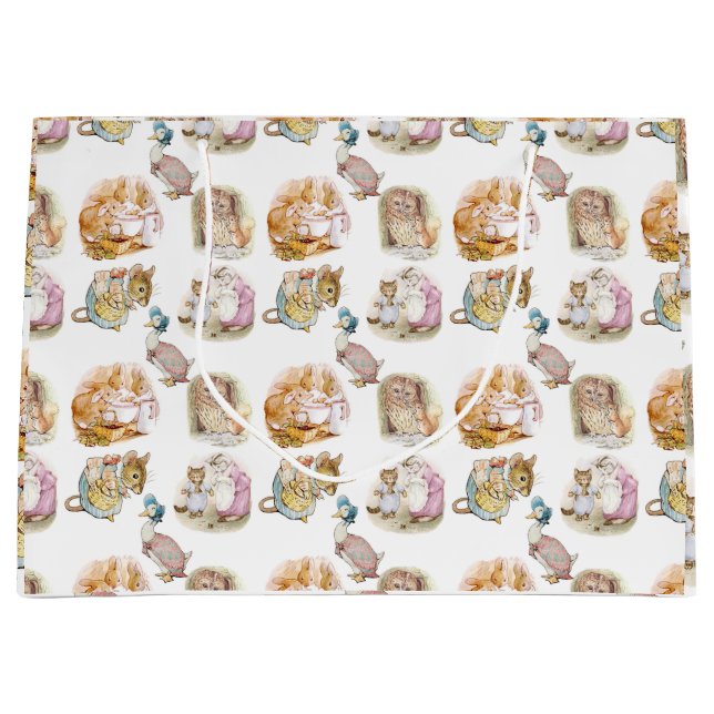 Beatrix Potter Bunny Mouse Puddle Anka Squirrel (Framsidan)