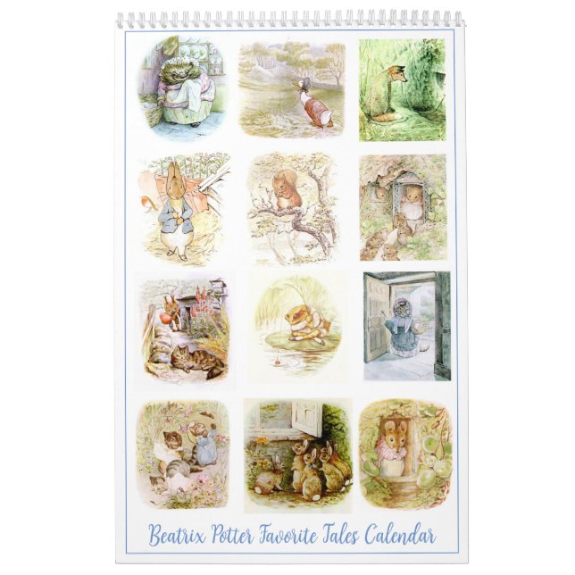 Beatrix Potter Calendar Kalender (Omslag)
