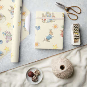 Beatrix Potter Cute Peter, kanin och vänner Presentpapper