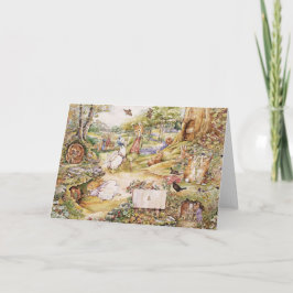 Beatrix Potter Cute Peter och Friends Anteckningskort