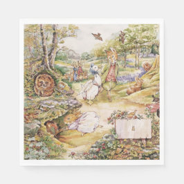Beatrix Potter Cute Peter och Friends Pappersservett