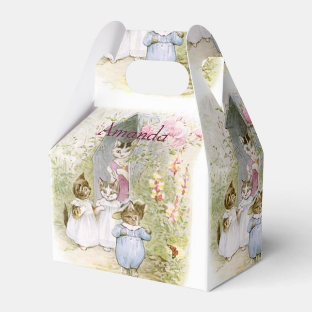 Beatrix-Potter, födelsedagstjuv, Påsk-gift Presentaskar (Framsidan Sidan)