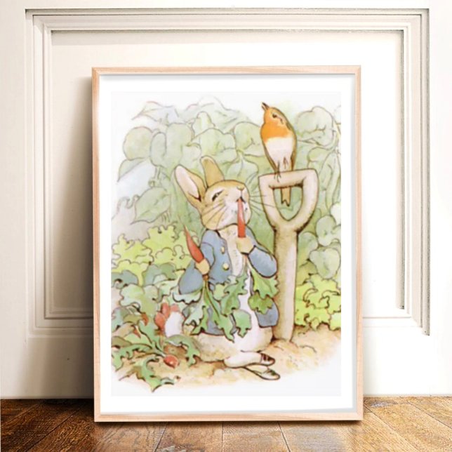 Beatrix Potter från The Tale of Peter the Rabbit Poster (Skapare uppladdad)