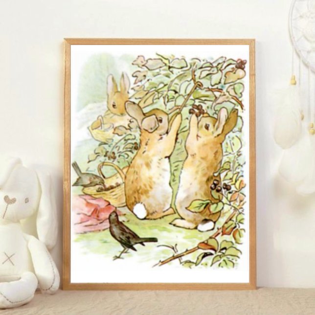 Beatrix Potter från The Tale of Peter the Rabbit Poster (Skapare uppladdad)