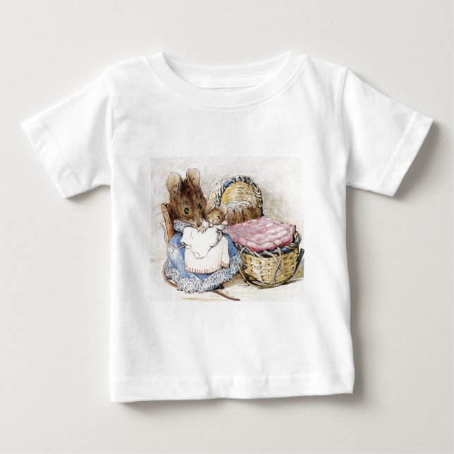 Beatrix Potter, Hunca Munca T Shirt (Framsida)