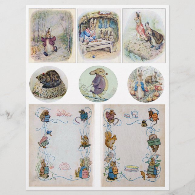 Beatrix Potter Illustrations del 1 (Framsida)