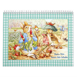 Beatrix-Potter Kalender för två sidor, medel Storl