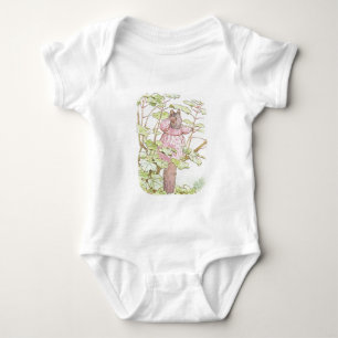 Beatrix Potter Mor Squirrel Rosa Dress Träd T Shirt