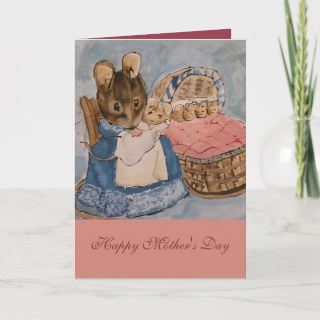 Beatrix Potter Morsdags kort (Framsida)