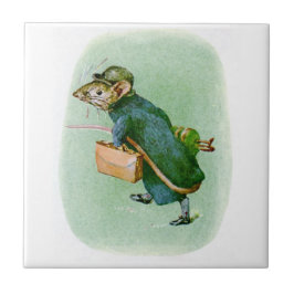 Beatrix Potter Mouse Tile Kakelplatta