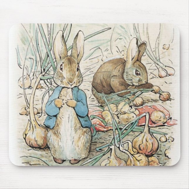 Beatrix Potter Peter Rabbit och Benjamin Bunny Musmatta (Framsidan)