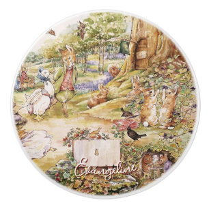 Beatrix Potter Peter Rabbit och Friends Knopp