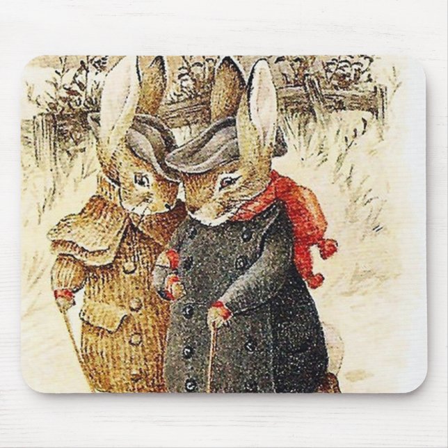 Beatrix Potter - Peter Rabbit Winter Walk Musmatta (Framsidan)
