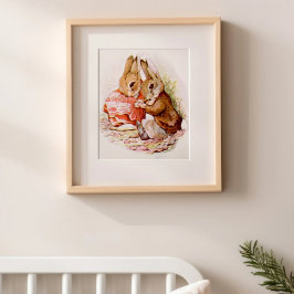 Beatrix Potter Sagan om Benjamin Bunny Peter Poster