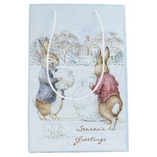 Beatrix Potter Snögubbe och Bunnies Helgdag