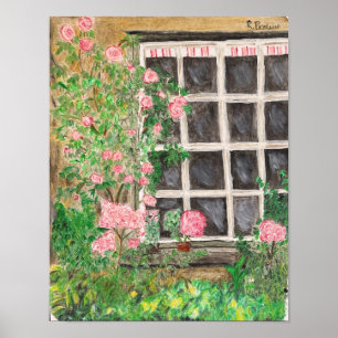 Beatrix Potter-stuggträdgård poster