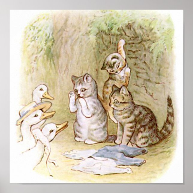 Beatrix Potter, Tom Kitten, Anpassningsbar Poster (Framsidan)
