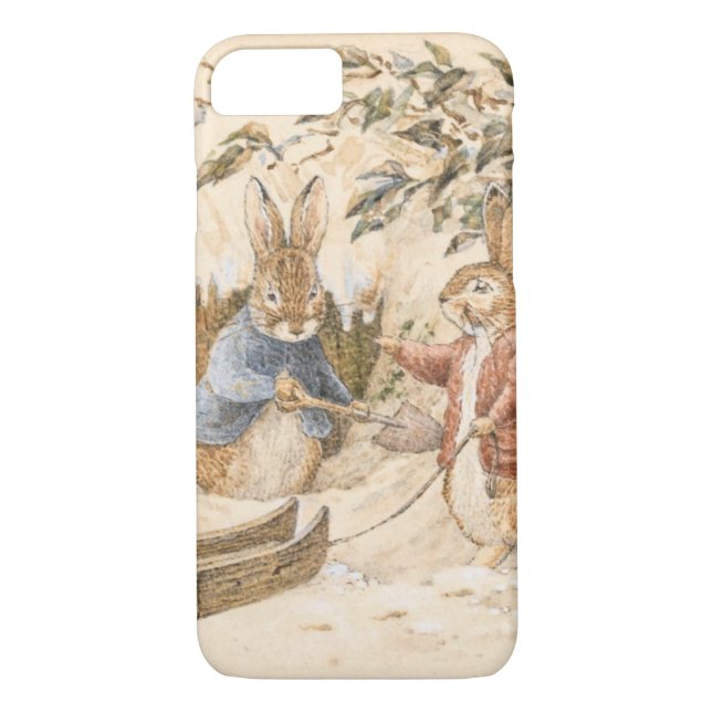 Beatrix Potter Winter Season Case-Mate iPhone Skal (Baksida)