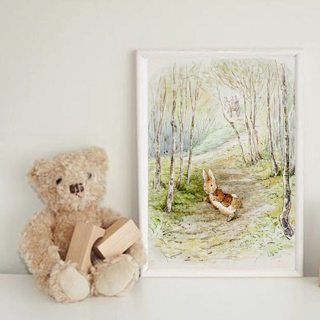Beatrix-Potterna Bale Benjamin Bunny Poster (Skapare uppladdad)