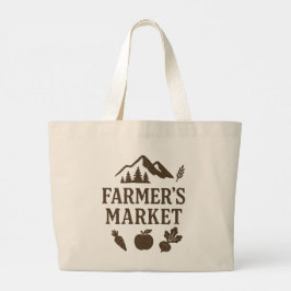 Beats Carrot Apple Farmers Market Jumbo Tygkasse