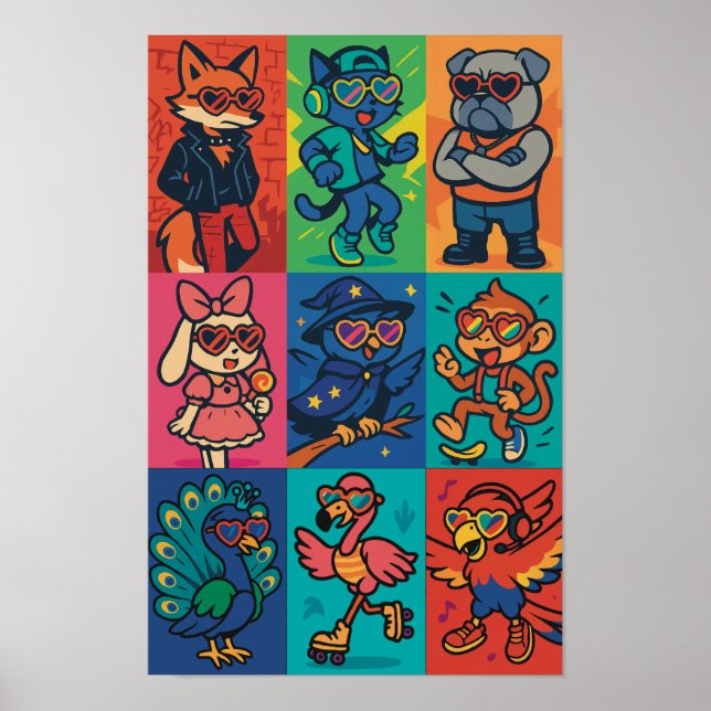 Beats och Beasts Poster (Framsidan)