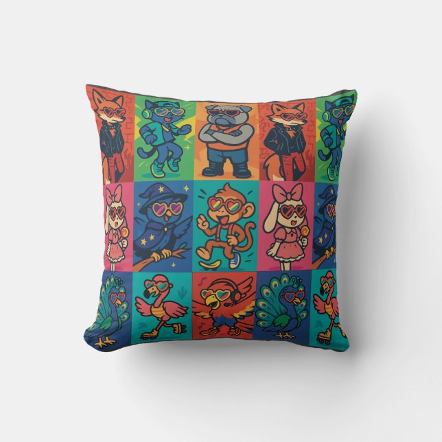 Beats och odjur kudde (Framsida)