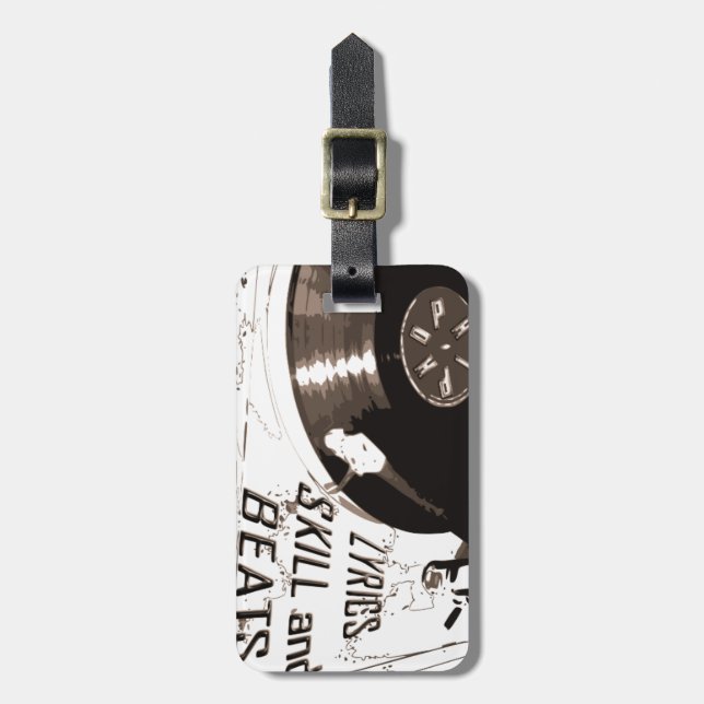 BEATS SKILL LYRICS-POSTSPELARE BAGAGEBRICKA (Vertikal Framsida)