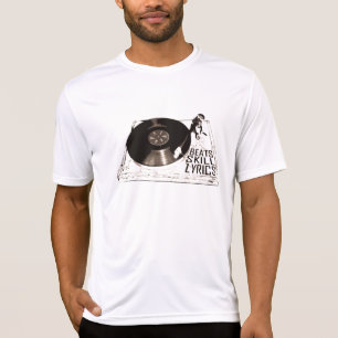 BEATS SKILL LYRICS-POSTSPELARE T SHIRT