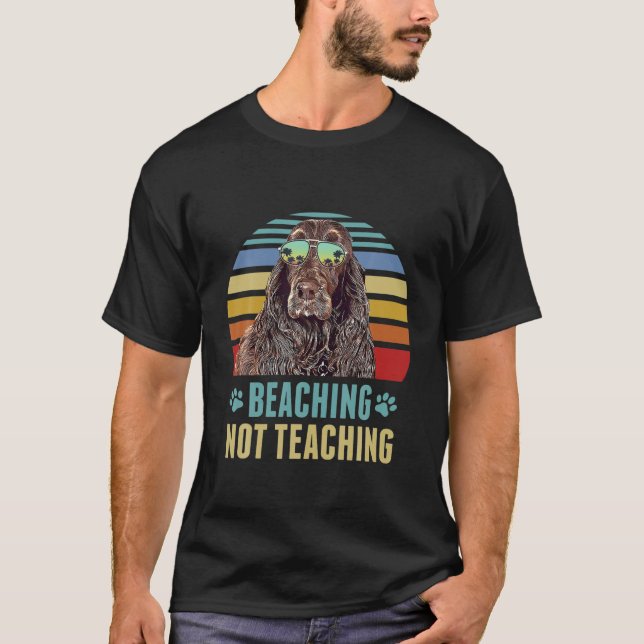 BeAtt inte undervisa Ljudny Boykin Spain Hund Sum T Shirt (Framsida)