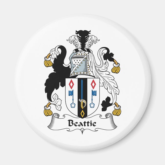 Beattie Family Crest Magnet (Framsidan)