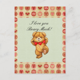 Beaty mycket Photo Valentine-mall Helg Vykort
